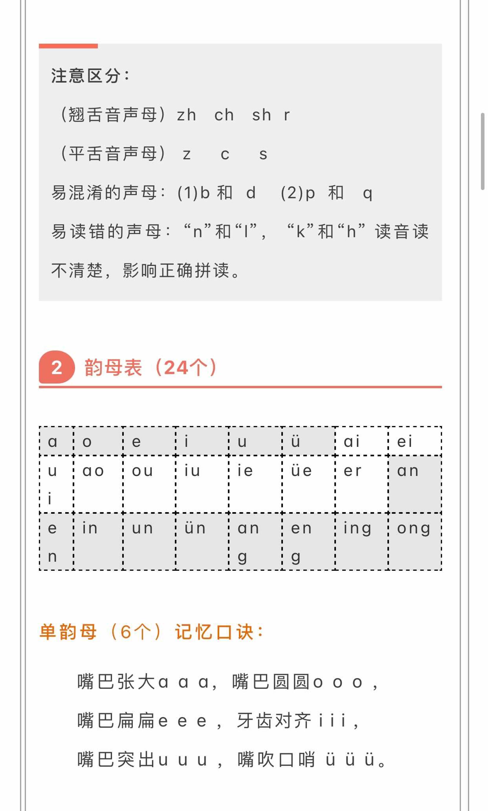 小学拼音顺口溜-六上语文插图1