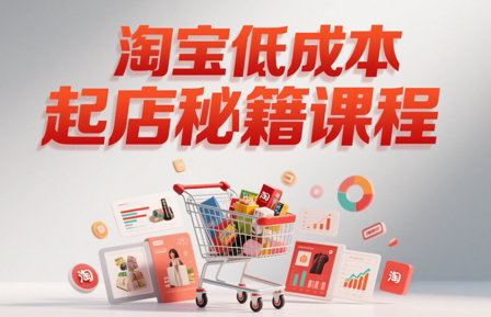 子枫老师·淘宝低成本起店系统课-米秀网