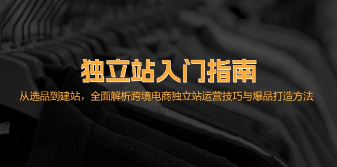 独立站入门指南：从选品到建站，全面解析跨境电商独立站运营技巧与爆品…-米秀网