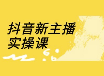 抖音新主播实操课，直播间流量运营线上实操课(18节)-米秀网