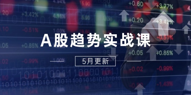 A股趋势实战课：主力动向+政策红利，2025全年策略5月更新-米秀网