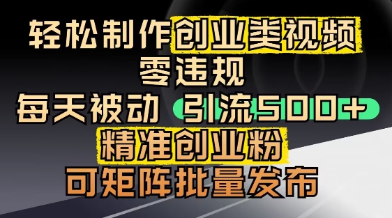 抖音引流创业粉，几分钟一个视频，非常暴力，小白直接可上手操作-米秀网