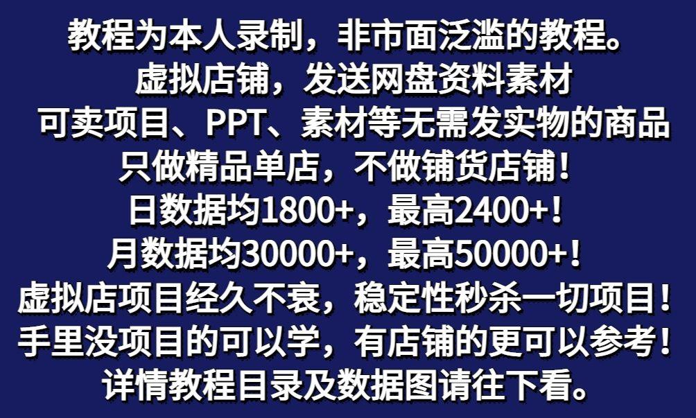 图片[2]-拼多多虚拟电商训练营月入50000+你也行，暴利稳定长久，副业首选-米秀网