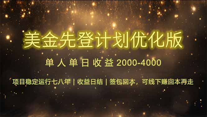 连续7-8年创单日收益冠军项目，日收益$600-1200-米秀网