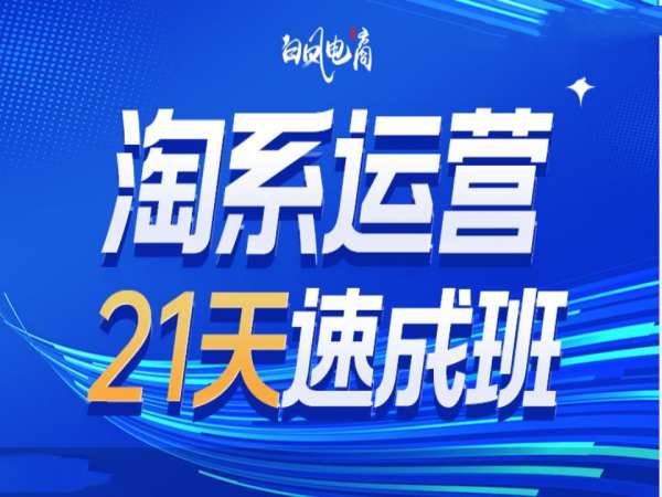 淘系运营21天速成班35期，年前最后一波和2025方向-米秀网