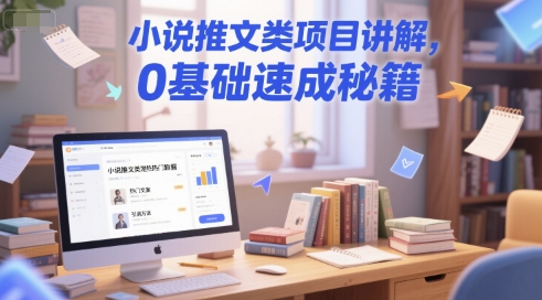 小说推文类项目讲解，0 基础速成秘籍-米秀网