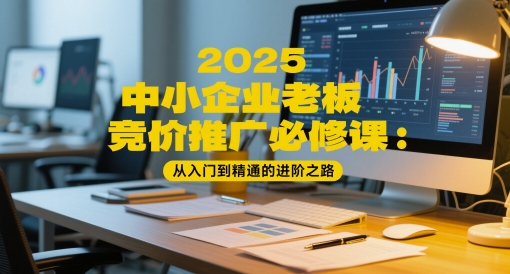 2025中小企业老板竞价推广必修课：从入门到精通的进阶之路-米秀网