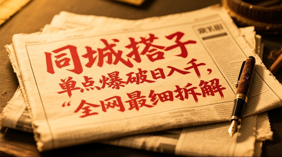 同城搭子群19.9单点爆破日入千，搭子组局月入万，全网最细拆解-米秀网
