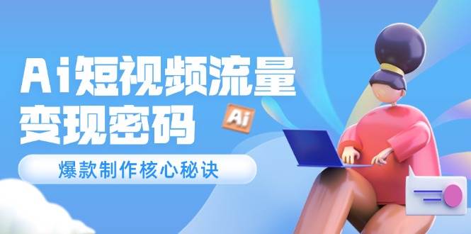 Ai短视频流量密码，爆款制作核心秘诀，120万案例深度解析-米秀网