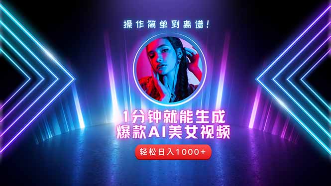 2025年最强副业：用AI做短视频，从零开始打造爆款账号！-米秀网