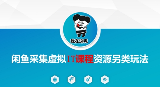 闲鱼采集虚拟IT课程资源另类玩法，干货满满-米秀网