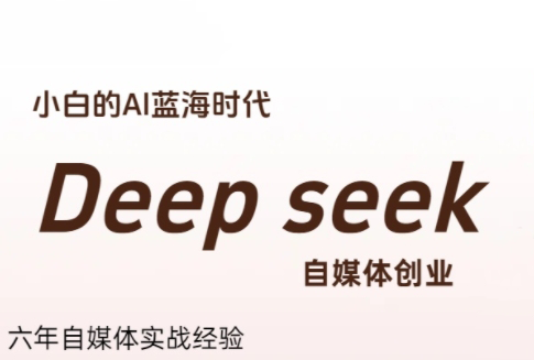 冰冰老师·普通人如何利用Deepseek创业-米秀网